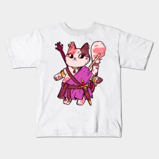 DnD Cats - Bard Kids T-Shirt